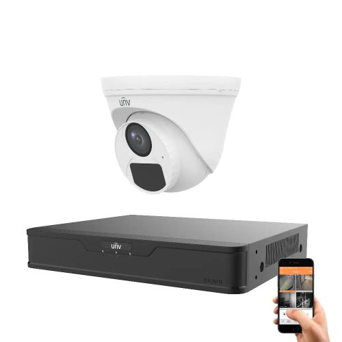 Uniview 1 security dome camera system 5MP