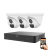 Uniview 3 security dome camera system 5MP