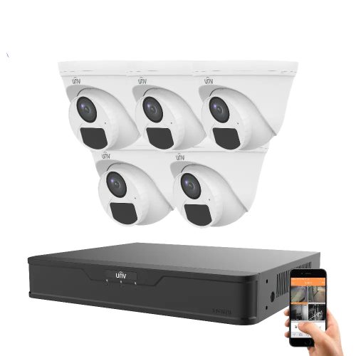 Uniview 5 Dome Security Camera 5MP System