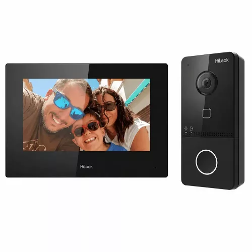 Hikvision HiLook VI-K43P Videó Kaputelefon szett 7 colos monitorral, 2 MP IP kültéri egységgel