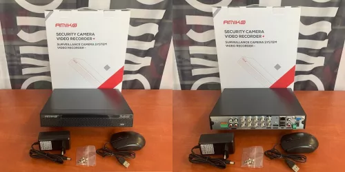 Amiko XVR820 5MP 8-channel hybrid desktop DVR recorder