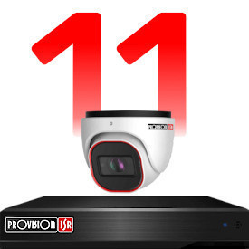 11 camera CCTV system kit