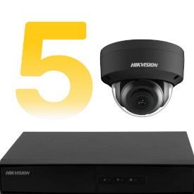 5 IP camera system kit