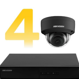 4 IP camera system kit