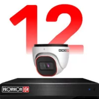 12 camera CCTV system kit
