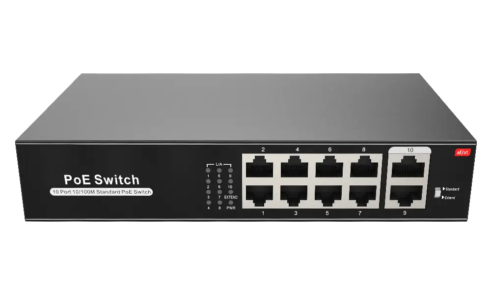 PoE switch 100W 8 ports